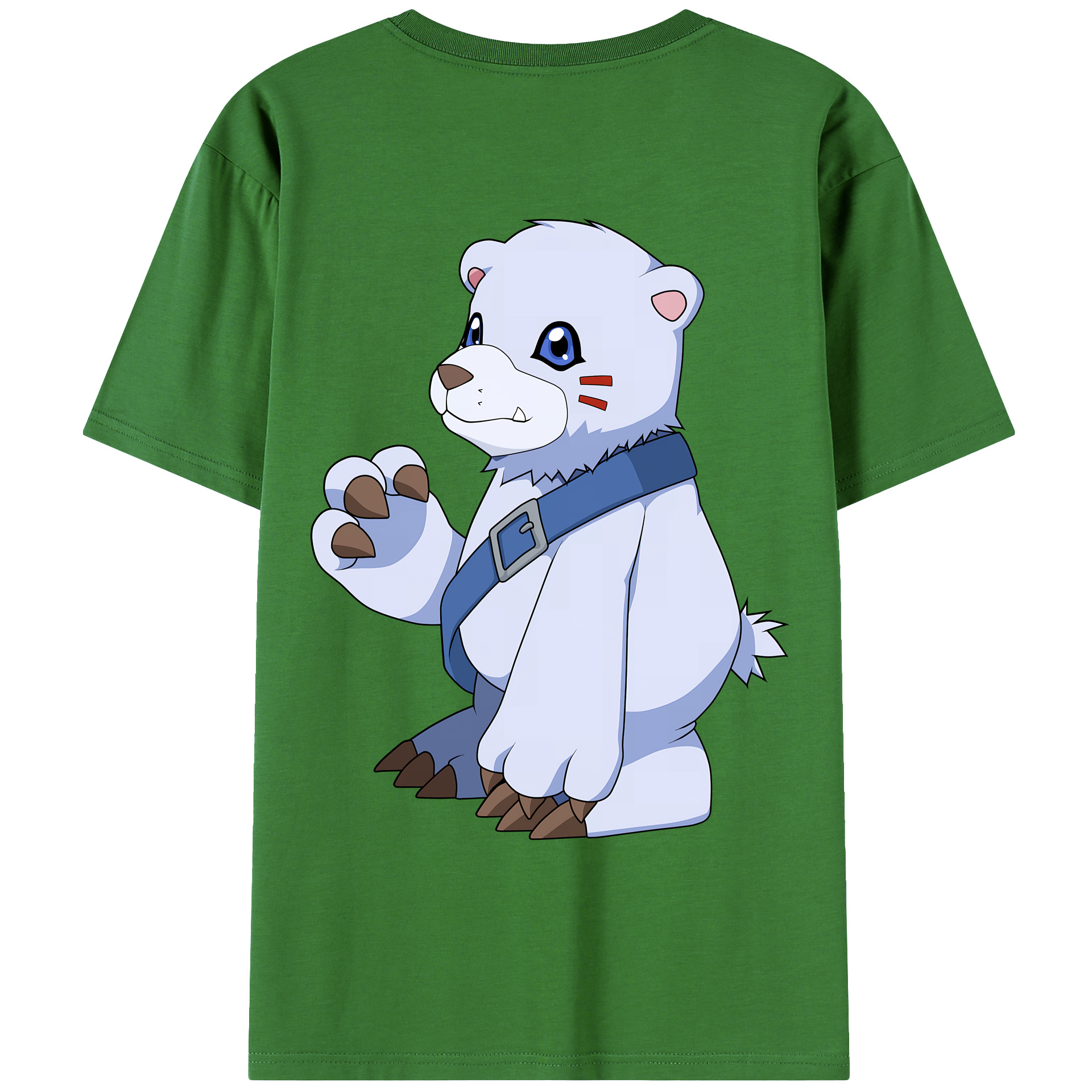 （画像用） Digimon デジタルモンスター/デジモン レディース半袖Tシャツ(バックプリント)